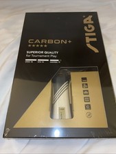 STIGA Carbon+ Professional-Level Table Tennis Racket - T1075 BRAND NEW IN BOX