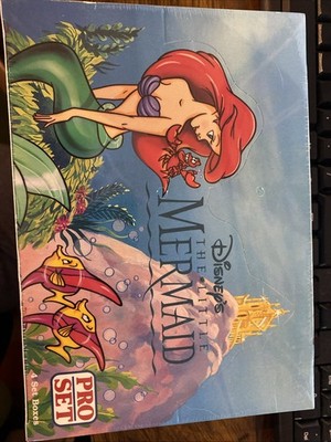 Disney 1991 Pro Set the Little Mermaid 127 Sealed Card Set - 4 boxes (508 cards)