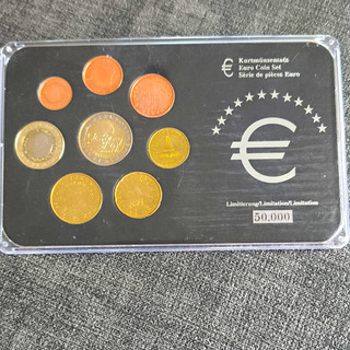 Slowenien Euro Kursmünzensatz 2007 8 Münzen (1 Cent–2 Euro) Box lim. 50.000