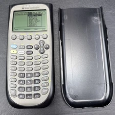 Texas Instruments TI-89 Titanium Graphing Calculator w/ Cover Black Gray Tested