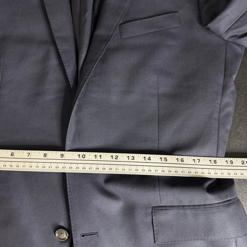 J.Crew Ludlow Blazer 42L Navy Blue Super 120s Wool Made in Italy - Picture 8 of 10