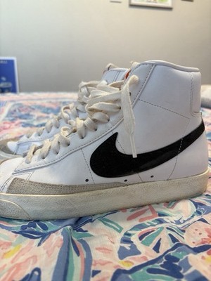 Size 8 - Nike Blazer 77 Vintage Mid White Black W