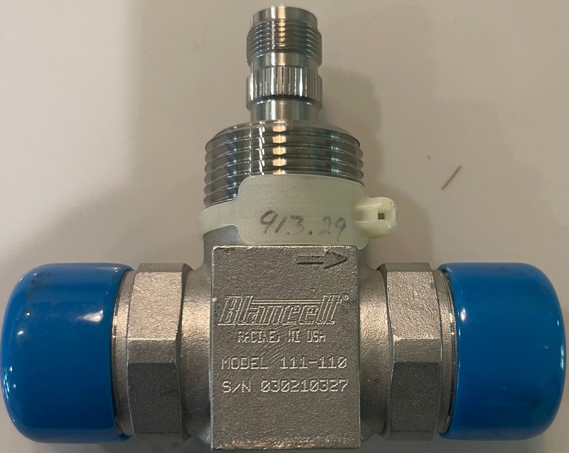 Blancett 1100 Turbine Flow Meter - Model: B111-110
