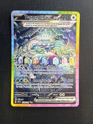 Terapagos ex 170/142 SV07 Stellar Crown SIR Holo EN Pokemon