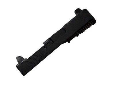 Complete Assembled Black RMSc Slide for G43/43X - Tall Sights 9mm Nitride Barrel
