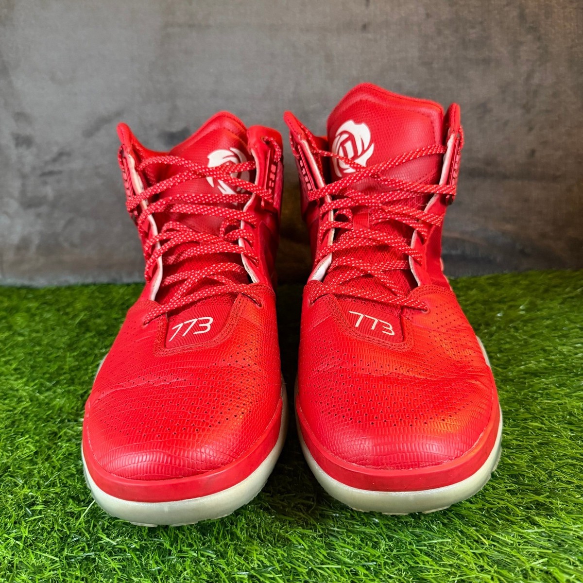Adidas D Rose 773 IV Basketball Shoes Red White D69434 High  display picture 1