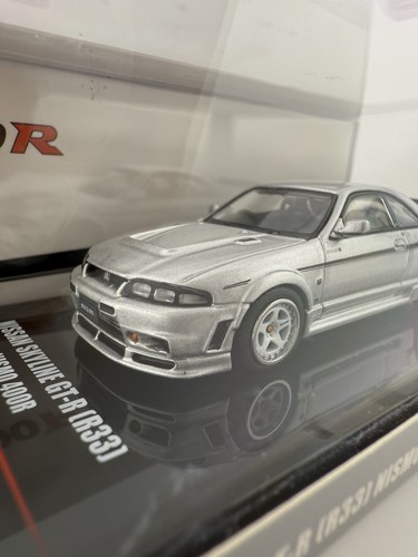 Nissan Skyline GT-R (R33) NISMO 400R Sonic Silver INNO64 IN64-400R-SIL Unsealed - Picture 5 of 8