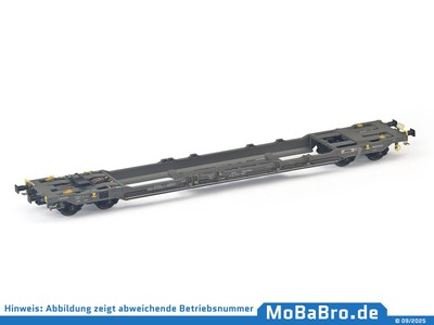 T5 Taschenwagen ''50 Jahre HUPAC'' - Wagennummer 33 85 450 6 529-8 - Rev. 9/18
