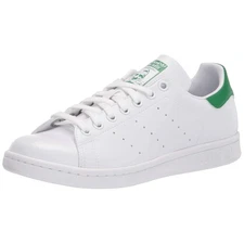 adidas Originals Men's Stan Smith Sneaker White/White/Green Size: 21 M US
