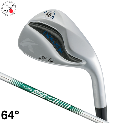 Kasco DOLPHIN KEIL DW-123 gerade 64° W-Flex N.S.PRO 950gh Neo Stahlschaft Neu - Bild 1 von 18