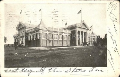 Minneapolis Minnesota State Fair Manufactures Building
