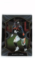2020 Panini Select Bradley Chubb #34 Denver Broncos