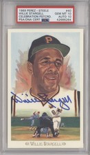 PSA/DNA 1989 Perez-Steele Celebration Postcards /10000 Willie Stargell HOF 1q7