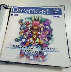 Phantasy Star Online - Sega Dreamcast Game Boxed with Manual 2001 PAL VGC CIB