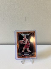 Panini Prizm Gradey Dick Toronto Raptors Orange Ice Rookie basketball card #134. rookie card picture