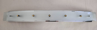 Großmann Decken-/Wandleuchte Arcus   5-flammig, G4   Chrom/Glas
