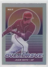 2021 Panini Chronicles Overdrive Holo Prizm Juan Soto #13 1i3m