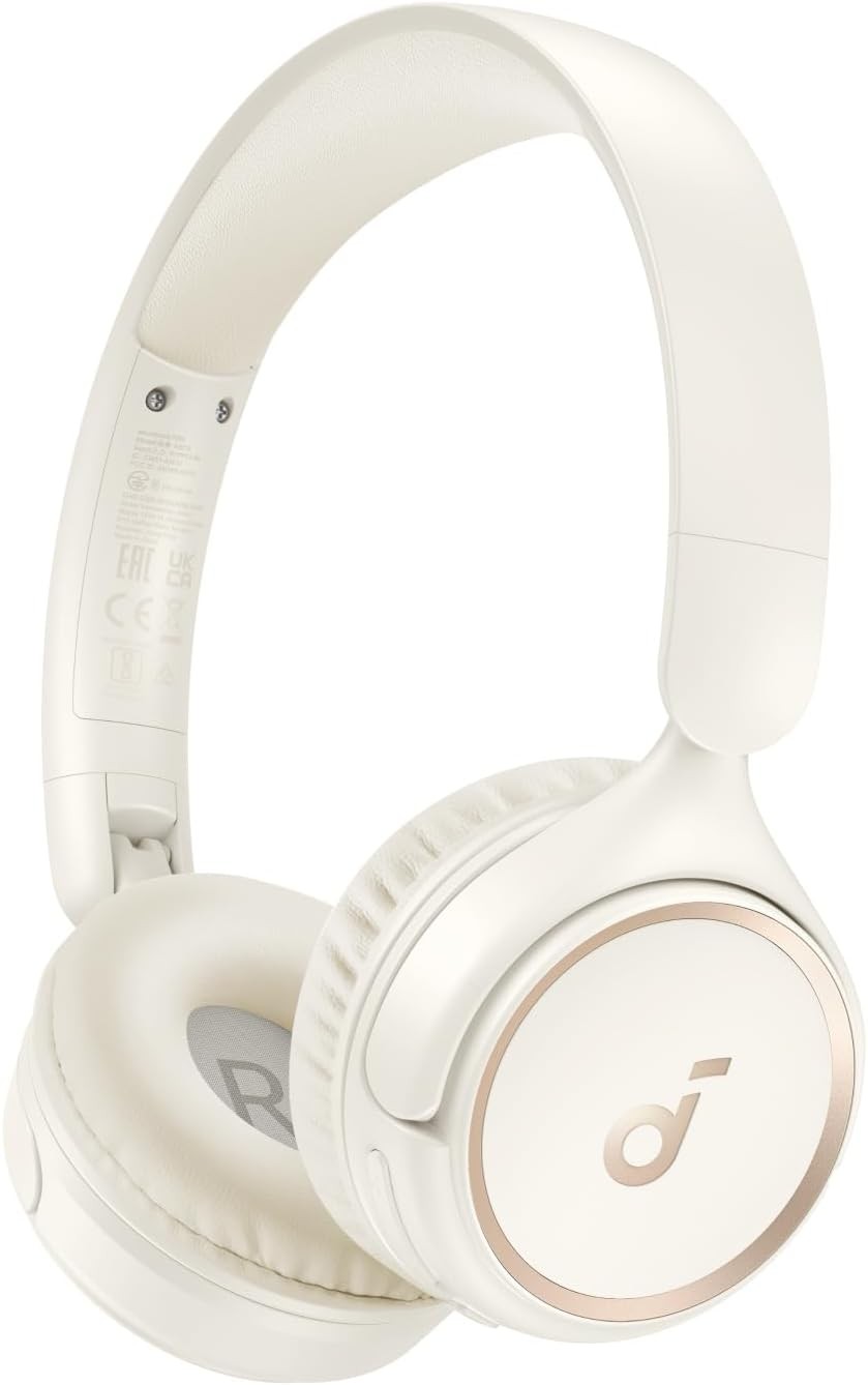 soundcore By Anker H30i Wireless On-Ear Headphones Foldable Design Bluetooth 5.3