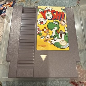 Yoshi (Nintendo Entertainment System) NES Cleaned and Tested Amazing Condition