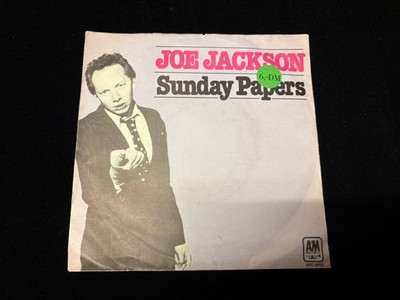 Joe Jackson - Sunday Papers (7'' Single, Schallplatte, Vinyl, DE, 1979)