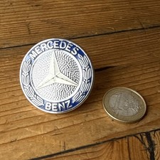 Echt original Mercedes-Benz Emblem S-Klasse 190er W201 &Oslash; ca. 38 mm TOP Zustand!