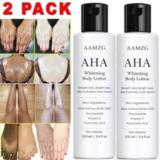 AHA Strong Brightening Body Cream Hydroxy Acid Vitamin C Whitening 100ml USA.