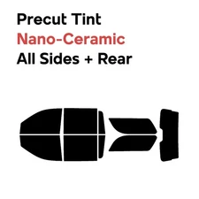Precut Window Film Automotive Nano Ceramic Any % Tint for GMC Yukon XL 2021-2026