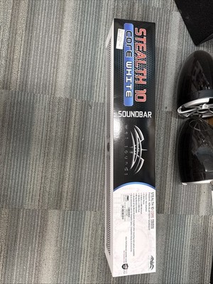 Wet Sounds Stealth-10 Core-white Soundbar Non Amplified Passive Sound New