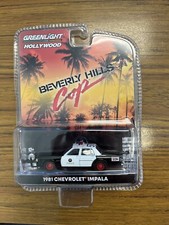 Greenlight 1/64 1981 Chevrolet Impala Beverly Hills Cop Diecast Target Red Chase