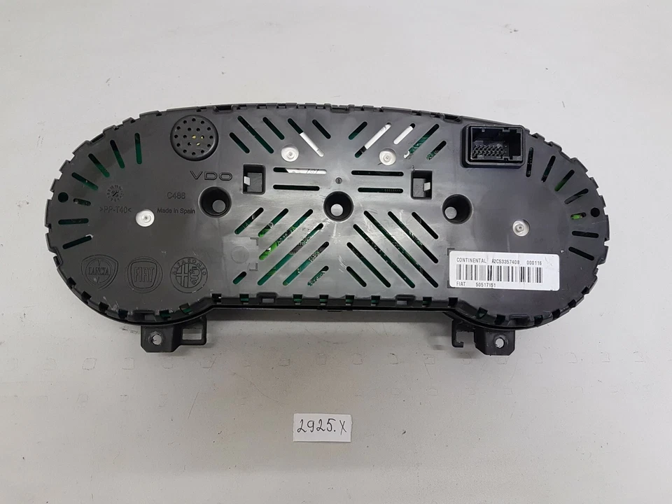 Instrumento velocímetro Culster 50517151 2009 para Alfa Romeo Mito Foto 4 de 4