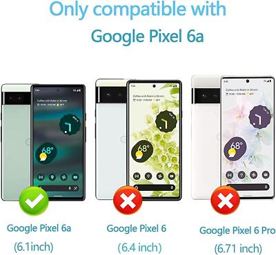 Custodia Silicone Per Google Pixel 6A, Trasparente Con Stampa Carina, Antiurto Sottile (A02) - 2