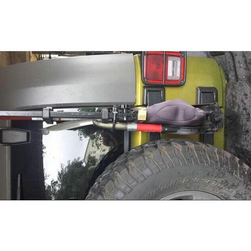Neoprene Jack Cover Black Hi-Lift Jack ARB X Treme Farm Jack Fit 36 42 48 60 IN - Picture 3 of 10