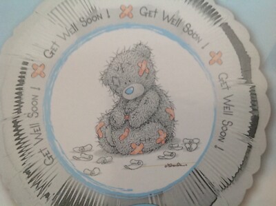 ME 2 YOU TATTY TEDDY GET WELL SOON 18'' foil balloon #14163 - b25