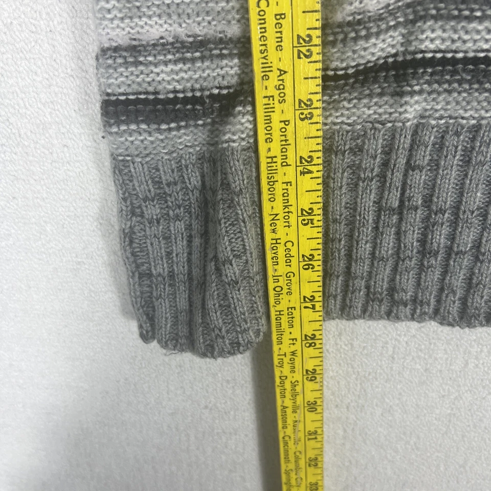 Suéter Cuello Capucha Mujer Mediano Rayas Multicolor Difuso Foto 4 de 4