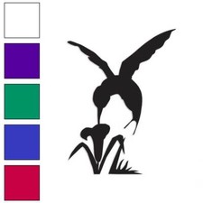Hummingbird Honeysuckle, Vinyl Decal Sticker, Multiple Colors  Sizes 385