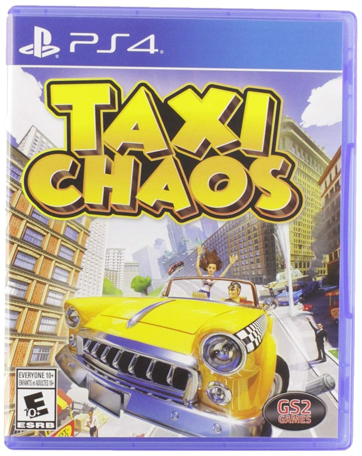TAXI CHAOS - PlayStation 4, Brand New