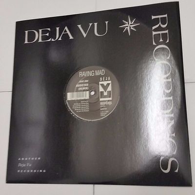 Raving Mad    Addicted / Adrenalin Remixes 12'' Vinyl Old Skool Rave Rare 1992