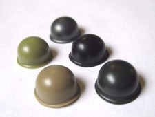 Brickarms M1 Steel Pot Helmet for WWII Custom Minifigures -Pick your Color -