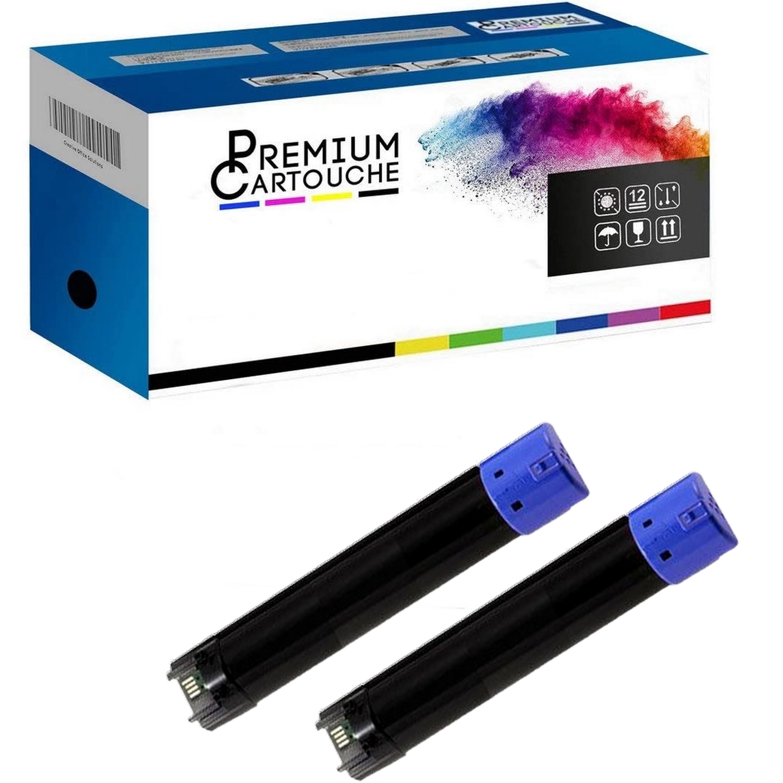 Toner Cyan C13S050662 haute fidélité couleur pour Epson WorkForce AL x2