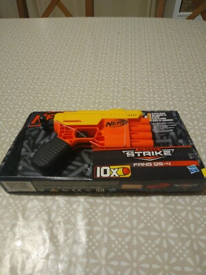 Nerf Alpha Strike Fang QS-4 & 10 offizielle Nerf Darts neu verpackt SCHNELLER VERSAND #3