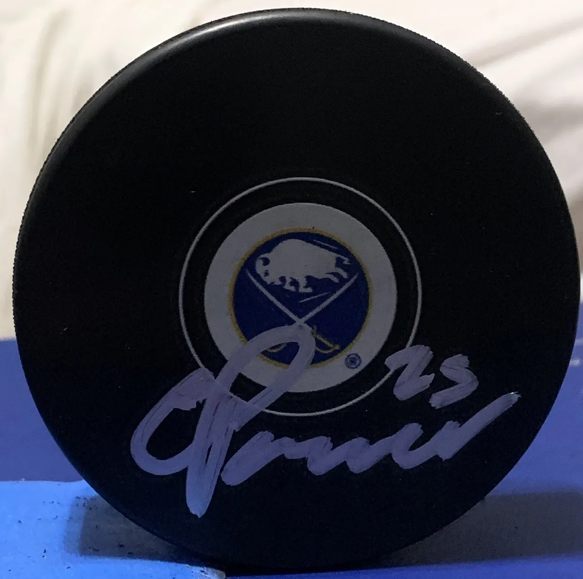 Owen Power Autographed Signed Autograph Auto Buffalo Sabres NHL