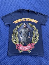 2015 Weird Al Yankovic World Tour black t shirt Adult S
