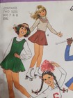 Simplicity Sewing Pattern #8131 Girl's Cheerleader &Skating Costumes Sizes 7 & 8 — photo 4