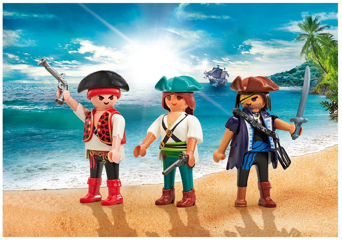 playmobil 4点まとめ売り Playmobil THREE PIRATES Set 9884 New, Sealed! | eBay