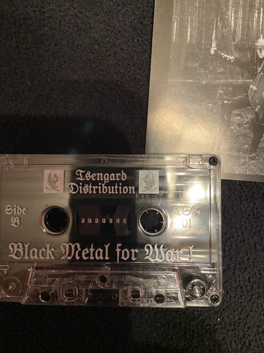 Graveland – Thousand Swords 1995 Cassette FIRST PRESS ISENGARD RECORDS!!! - Picture 5 of 9