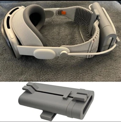 New Battery Holder compartment back of the head for Vision Pro Solo Knit Band