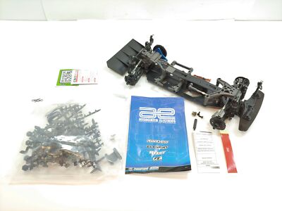 NEW Team Associated DC10 1/10 2wd Competition Drift Car Roller Slider w/ Servo