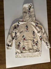 H M Disney Mickey Mouse Hoodie Sweatshirt 9/10 Youth Pullover