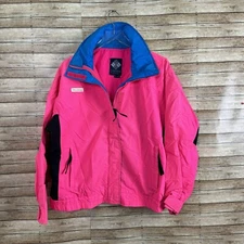 Columbia Bugaboo Jacket Women's Size XL Long Sleeve Pink Full Zip