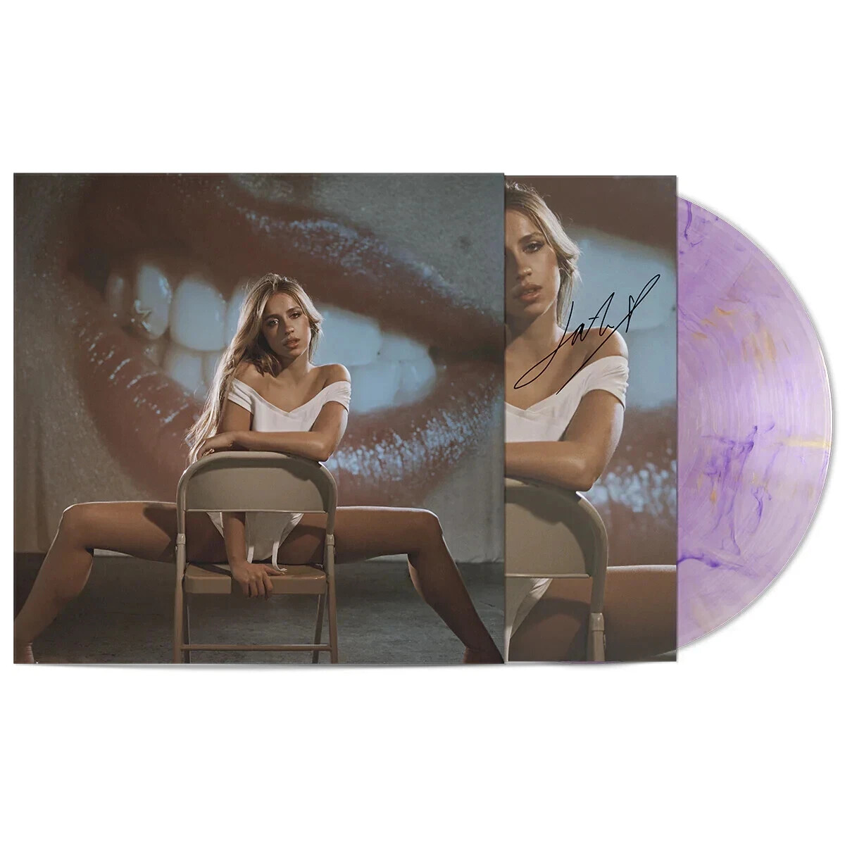 S*K様 Tate McRae　直筆サイン入りレコード　限定盤 Tate McRae So Close To What Alternate Vinyl LP w/ Signed